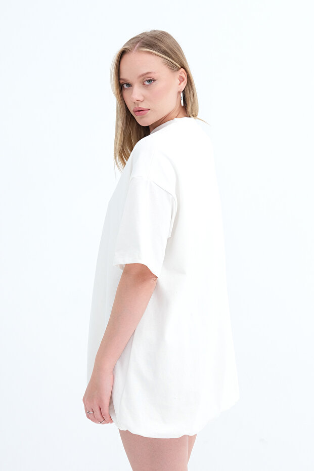 Basic Kalın Mini Elbise E10645 - 6