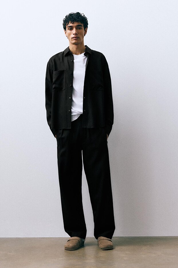 Tailored fit jogger pantolon - 1