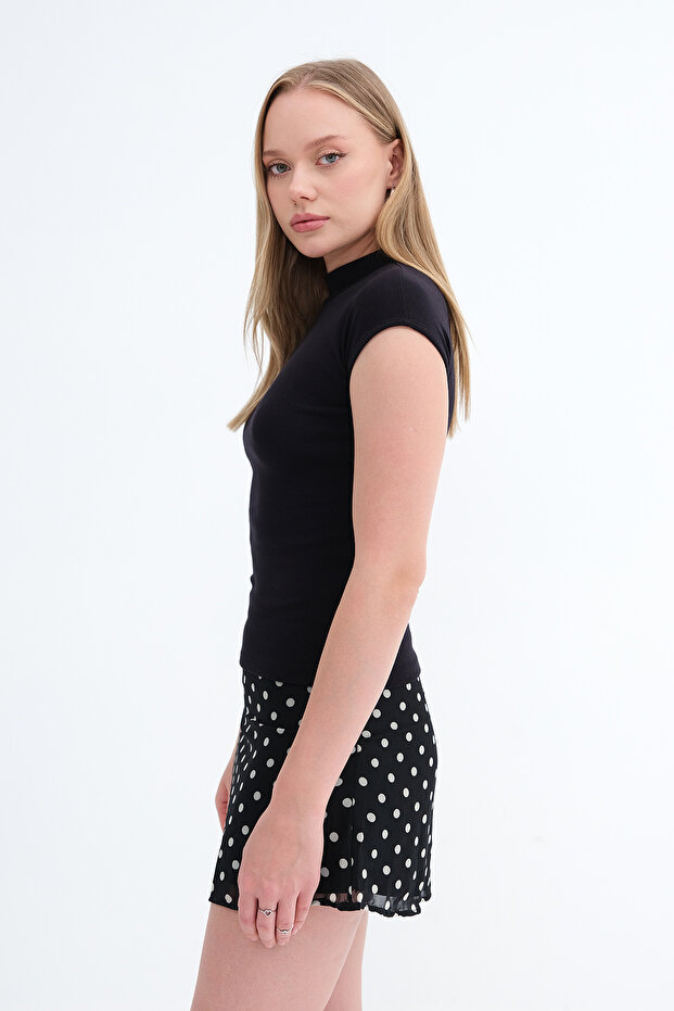 Dik Yaka Bluz P12991 - 4