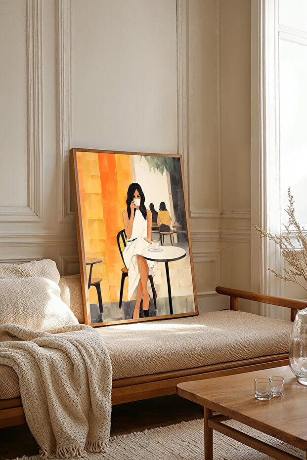One Piece Wooden Framed Painting Tk2652