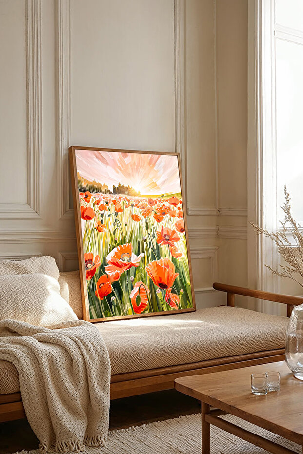 One Piece Wooden Framed Painting Tk2647