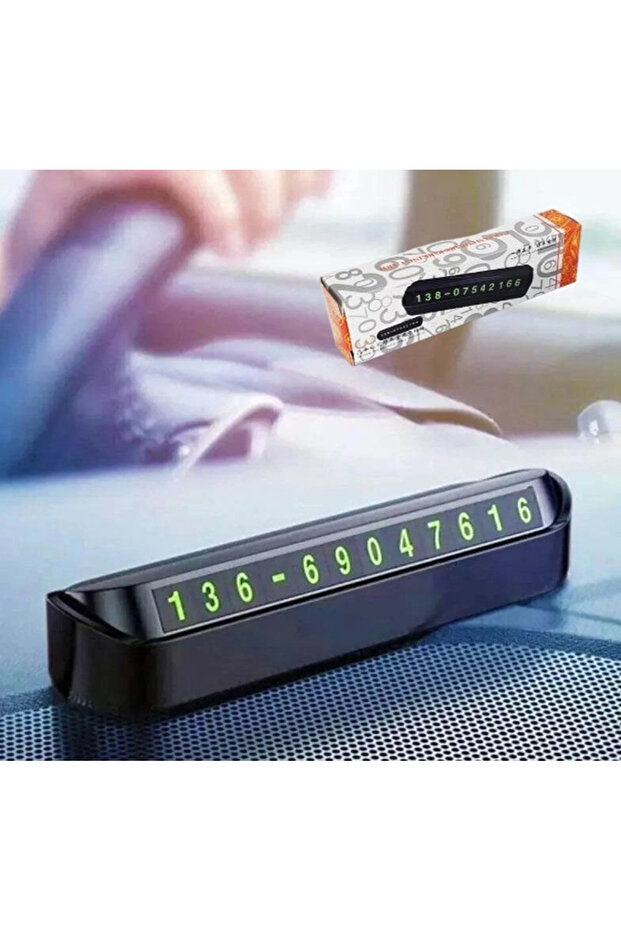 Car Dashboard Open/Close Numberer Orange Box