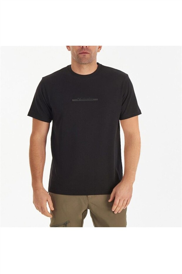 CSC M BAR SPLIT GRAPHIC SS TEE - 1