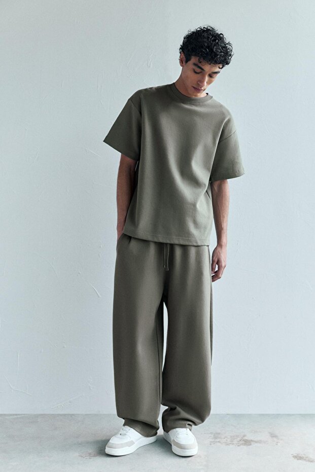 Balon kesim interlok eşofman altı - 1