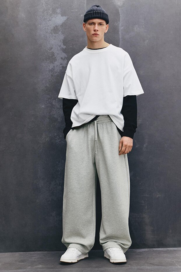 Balon kesim interlok eşofman altı - 1