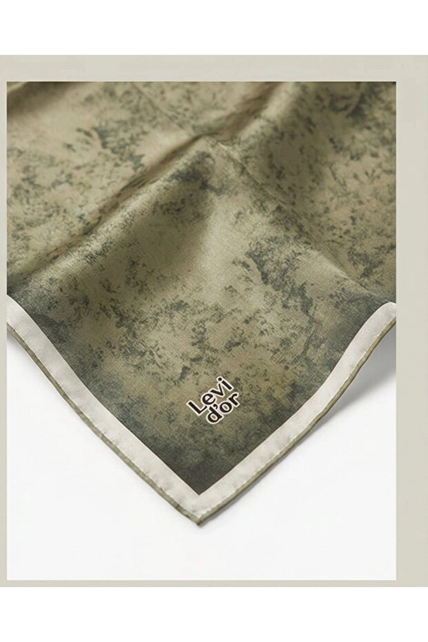 KRİSTAL EŞARP-Haki - 6