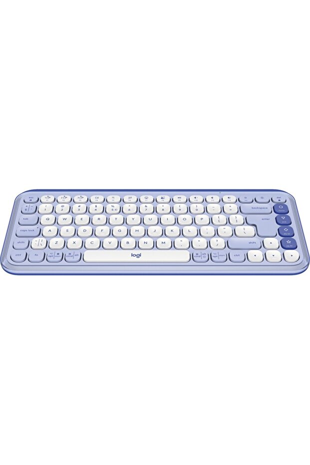Pop Icon Wireless Keyboard, Bluetooth, Lilac - 4