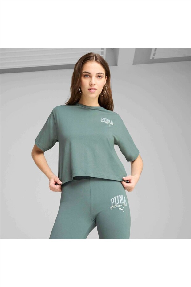 CLASS Relaxed Crop Tee - 1