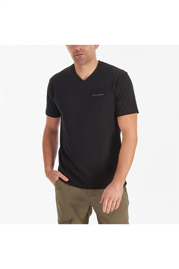 CSC M BASIC SM LOGO BRUSHED V NECK SS TEE - 5