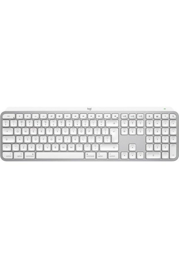 Wireless Keyboard for Mac MX KEYS S, USB, Bluetooth, US Layout, White