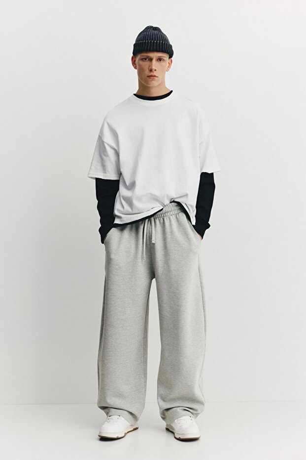 Balon kesim interlok eşofman altı - 2