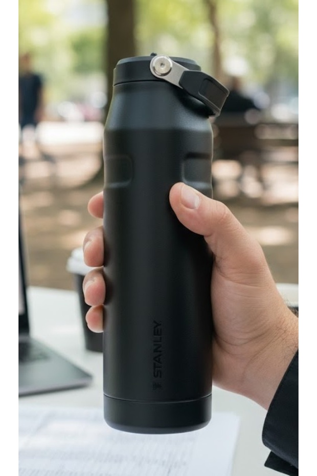 زجاجة IceFlow Flip Straw 2.0 بسعة 1.06 لتر