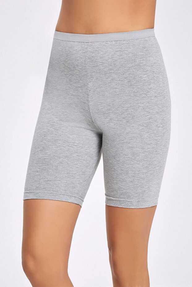 6 Pieces, Flexible, Women's Above-Knee Leggings, 92% Cotton & 8% Lycra