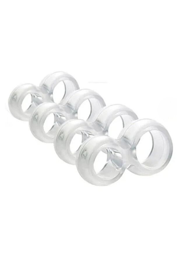 1 ADET Silikon Şeffaf Kapı Kolu Stoperi Kapı Kolu Tamponu, Kapı Durdurucu - 4