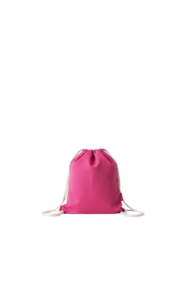 Pembe Mini Sırt Bez Çanta