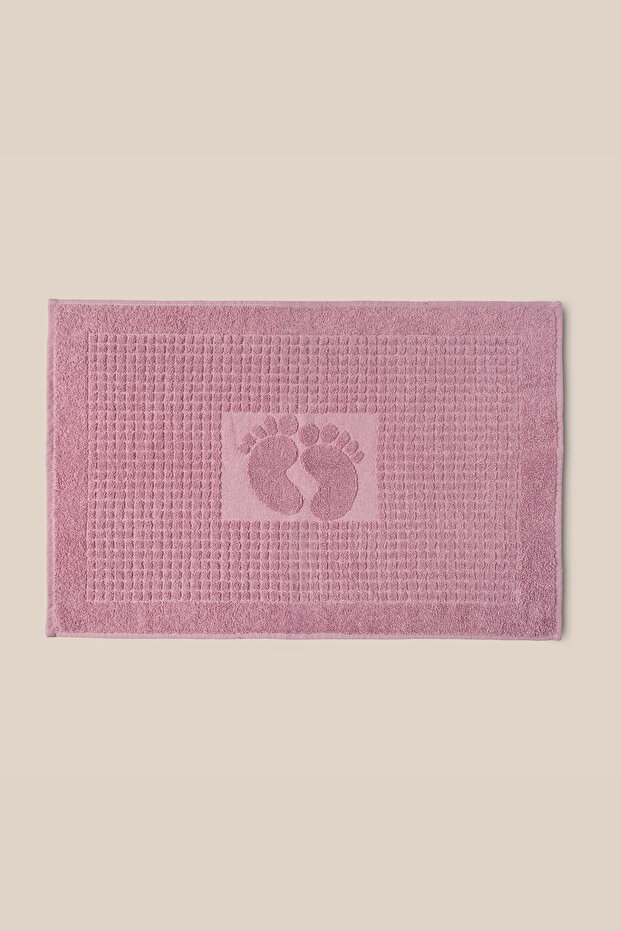 100% Cotton Bathroom Foot Mat | High Absorbent | Soft Textured | 50X70 cm