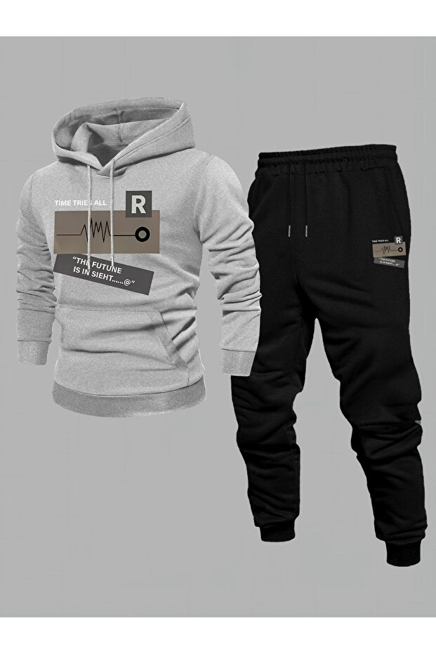 Calle 00 Winter Special Series - 3 Yarn Thick Fabric Hoodie Set