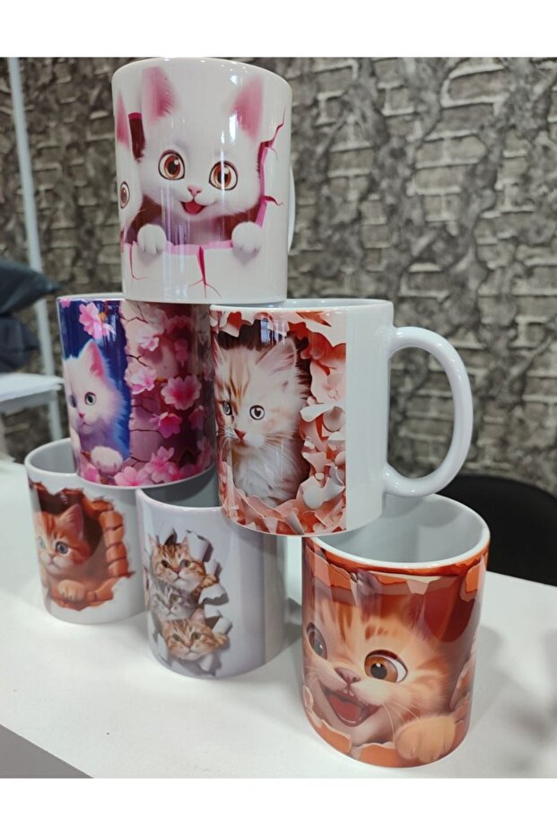 كوب على شكل حرف 1 قطعة - 3