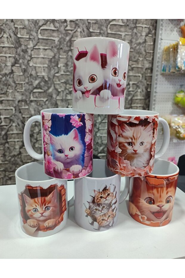 كوب على شكل حرف 1 قطعة - 1