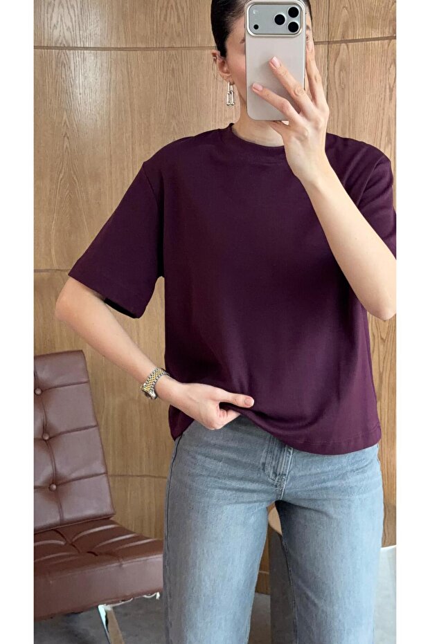 Mürdüm Basic Premium Tshirt - 3