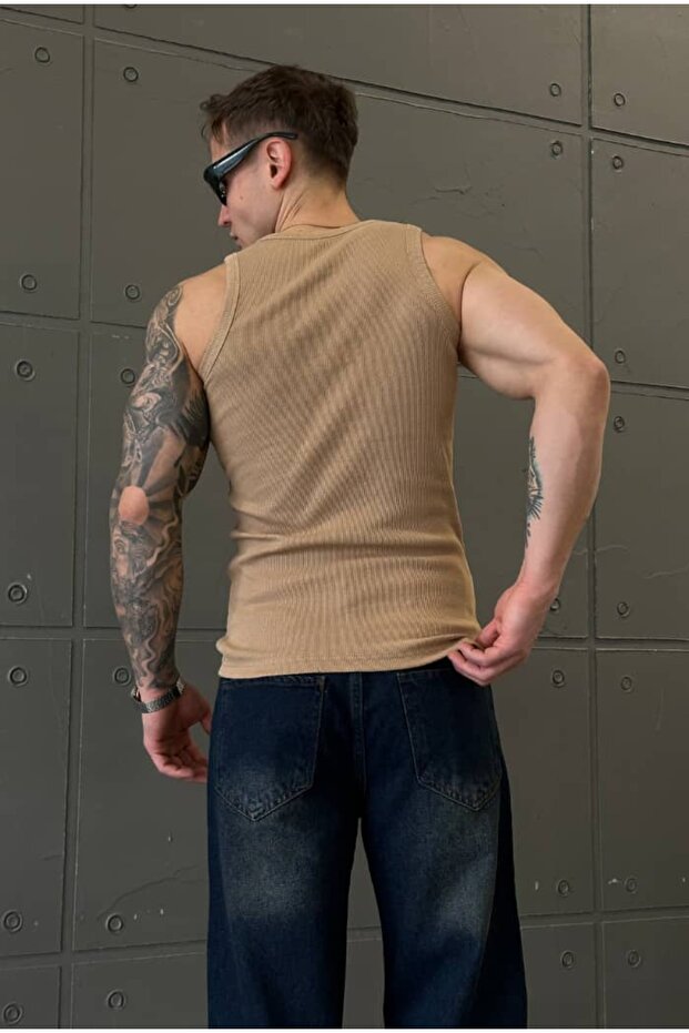 Cez Premium Basic Tank Top Ribbed Undershirt - 7