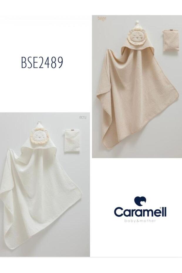 CARAMEL ÖRME BEBEK HAVLUSU - 2