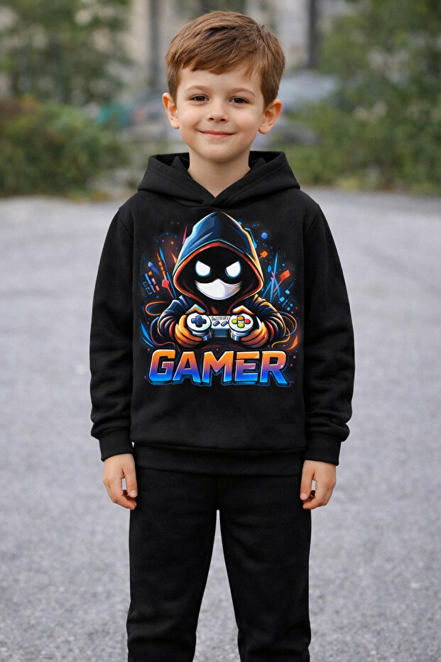 طقم رياضي ناعم للأطفال مكون من 3 خيوط - 2