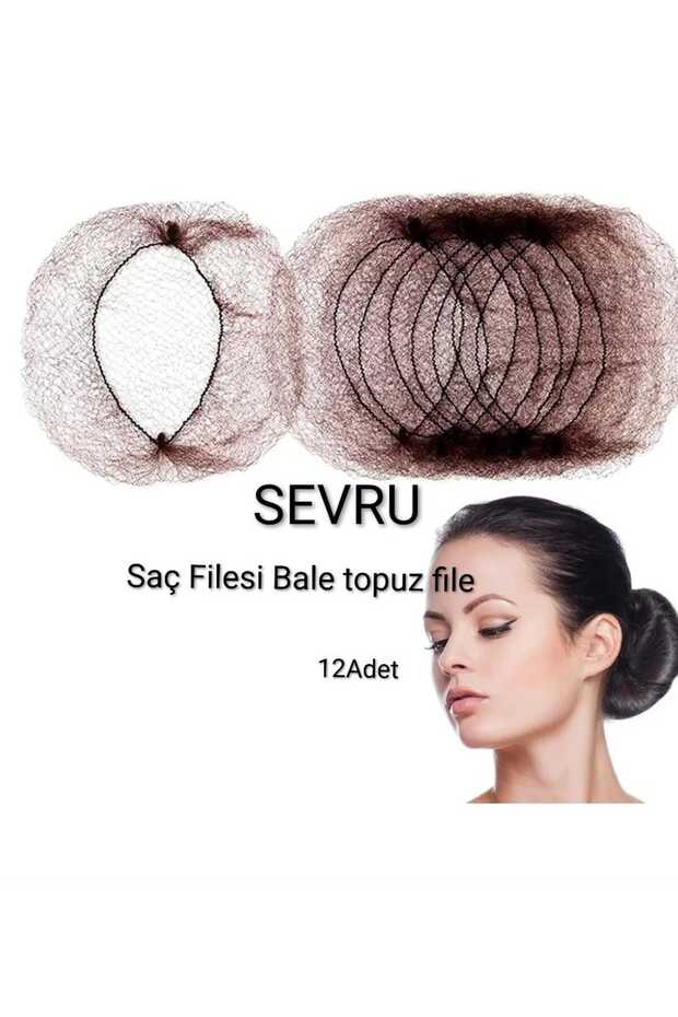 Hair Net Invisible 12 Pieces Ballet Dance Bun Net Invisible Hair Net