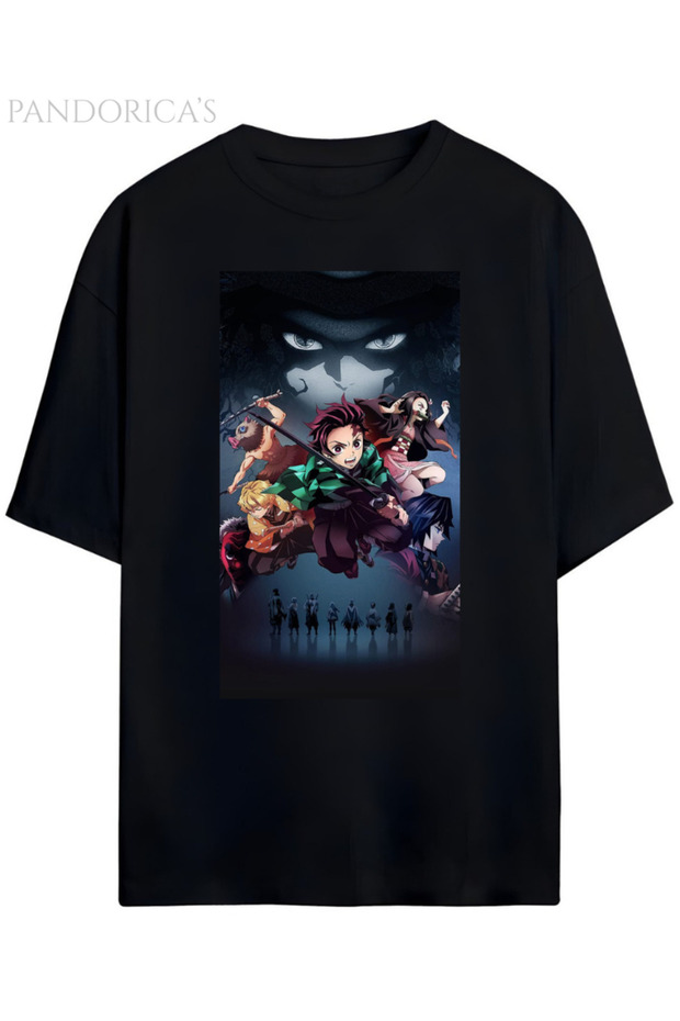 Demon Slayer Design Unisex Cotton T-Shirt