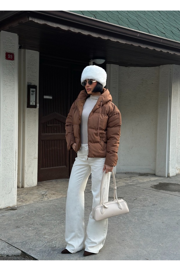 Kadın Şişme Mont - 4