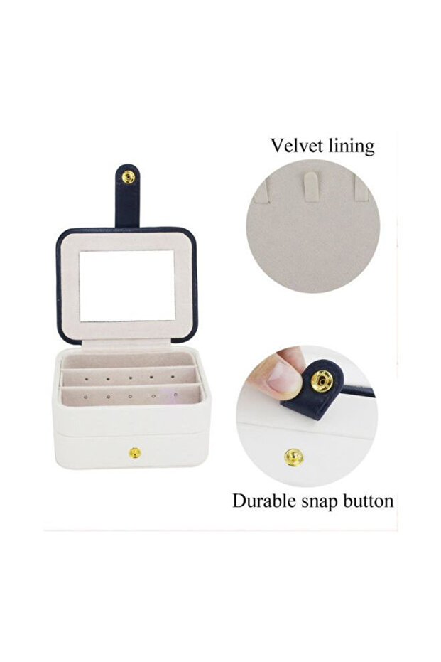 حقيبة تخزين المجوهرات المحمولة - 2