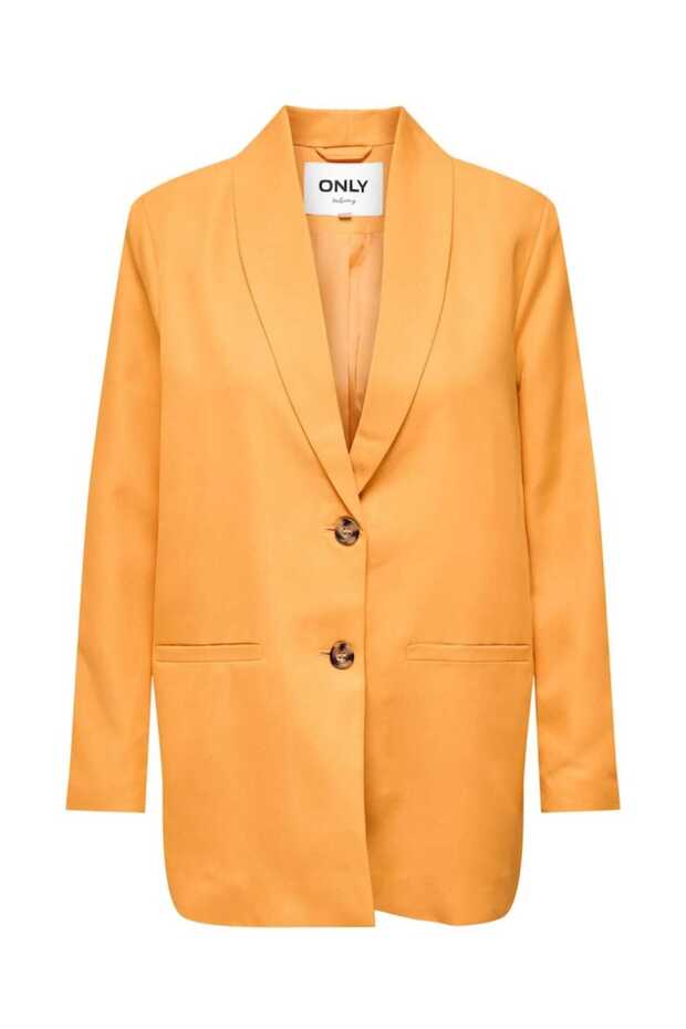 Orange Loose Jacket - 2