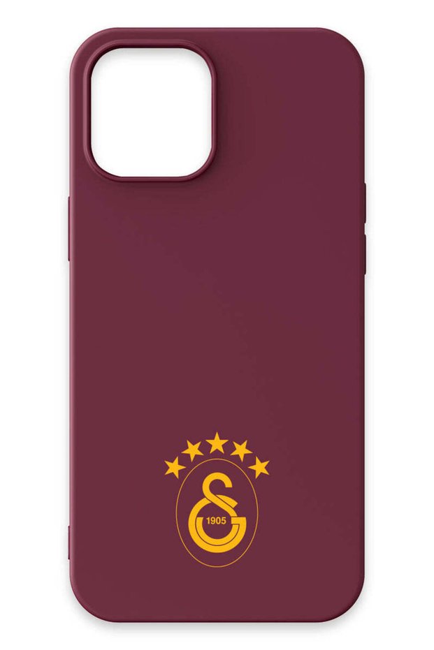 iPhone 12 Pro Compatible 5 Star Yellow Arma Claret Red Silicone Licensed Phone Case