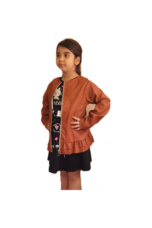 Jacket J012 brown, - 1