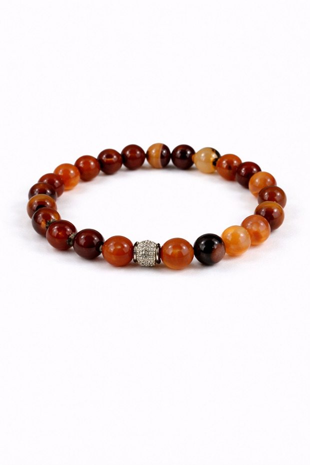 Square Cut Natural Stone Agate - 2