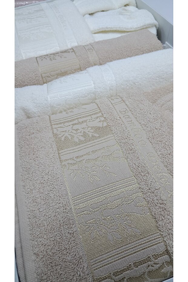 Bambu Aile Bornoz seti - 2