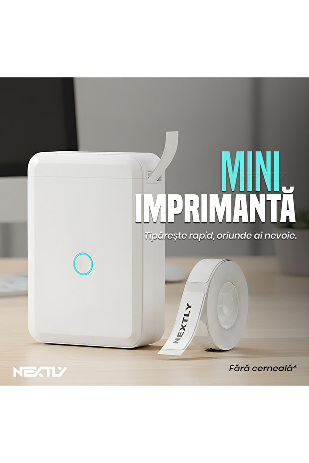 Mini Thermal Label Printer, Portable, Bluetooth - 2