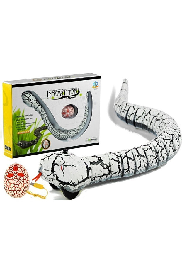 Remote Controlled White Snake - 1