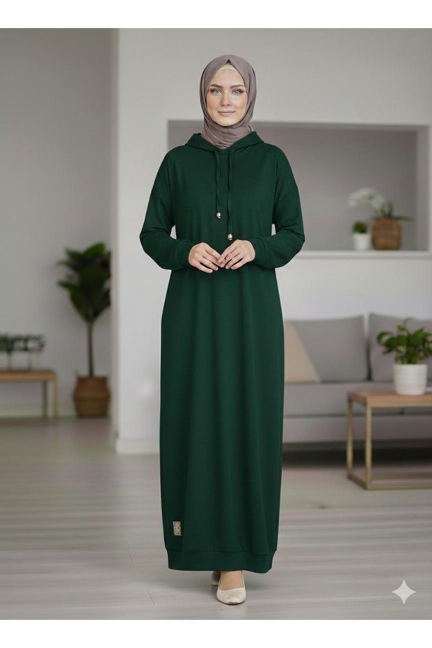 Hooded Dress with Coat of Arms