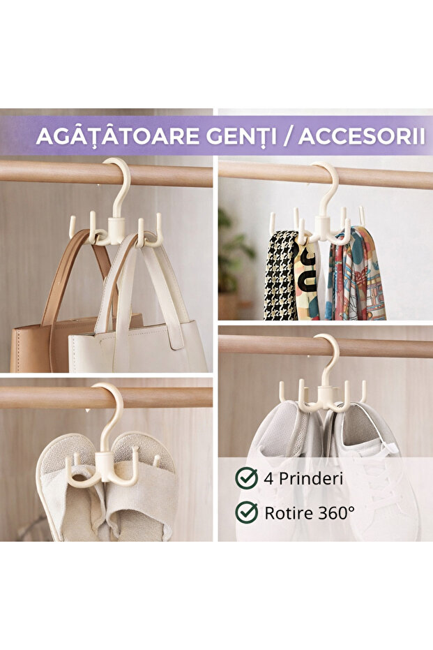 Bag Hook, Type Hook, with 4 Holders - 1