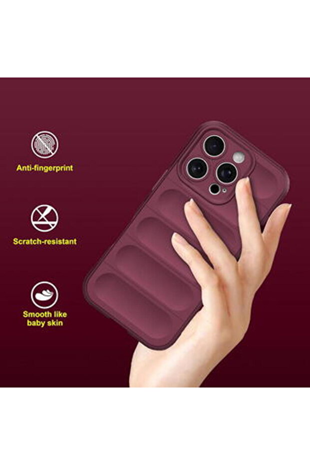 Carcasă pentru iPhone 16 Pro Max - Magic Shield - Violet - 7