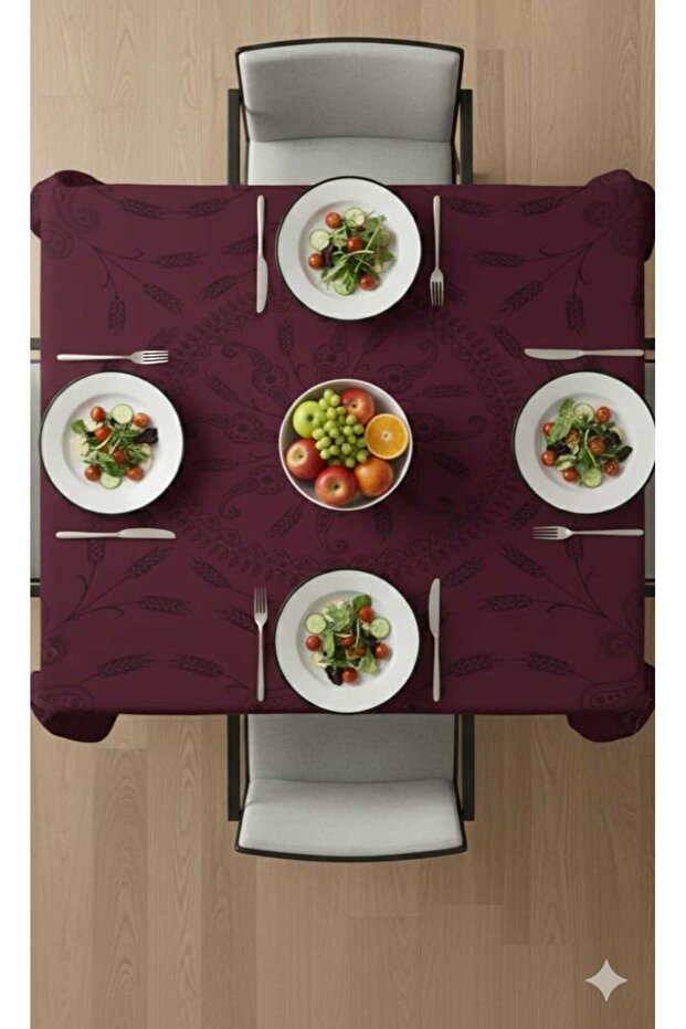 Başak Patterned Tablecloth Table Cloth - 2