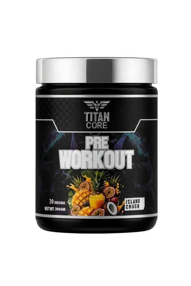 pre-workout island crush flavour 300g