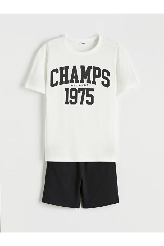 Sparkling Choices for Boys Printed T-Shirt and Shorts from Shining Store