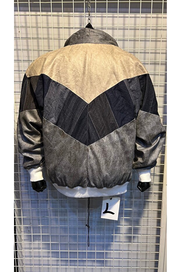 VİNTAGE OVERSİZE KÜRKLÜ MONT - 3