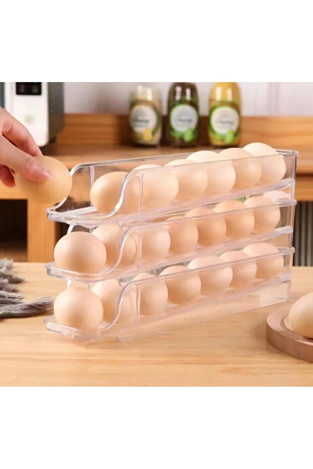 Three-Layer Egg Organizer - 2