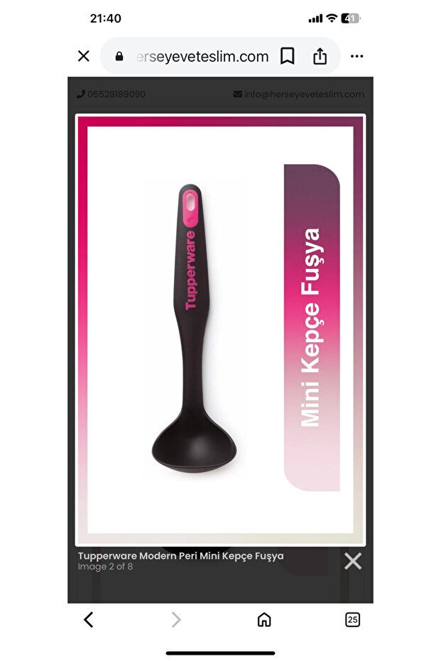 Mini kepce fuşya - 1