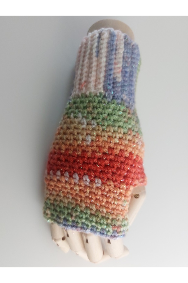 Elyapımı Örgü Eldiven - 2