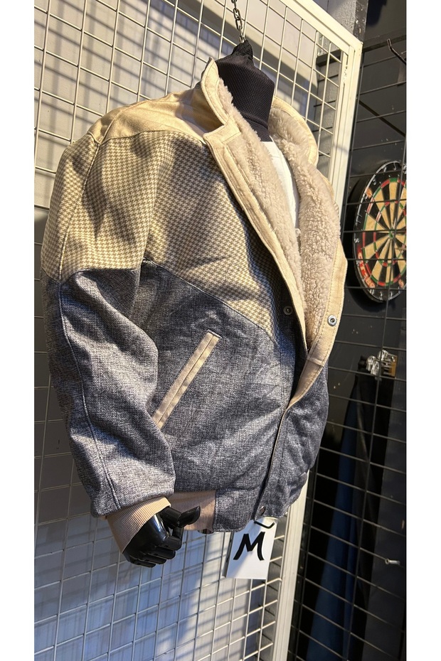 VİNTAGE OVERSİZE KÜRKLÜ MONT - 5