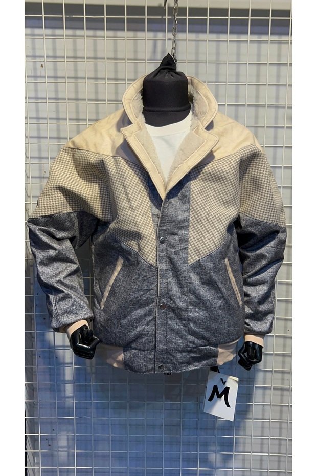 VİNTAGE OVERSİZE KÜRKLÜ MONT - 4